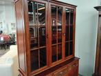 Buffetkast, buro, sidetable en stoel van mahoniehout., Huis en Inrichting, Kasten | Buffetkasten, Ophalen, Gebruikt, 50 tot 100 cm