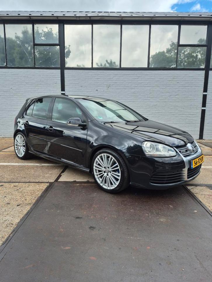 Volkswagen Golf 3.2 V6 184KW R32 5D 4M AUT 2005 Zwart, Auto's, Volkswagen, Particulier, Golf, Benzine, G, Hatchback, Automaat
