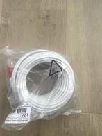 CAT5e netwerkkabel - 15 meter - Wit - Nieuw in verpakking, Computers en Software, Ophalen of Verzenden, Nieuw