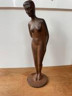 Bronzen beeldje Charles Leplae, Antiek en Kunst, Ophalen of Verzenden