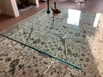 Salontafel glas, Huis en Inrichting, Tafels | Salontafels, Ophalen, 100 tot 150 cm, 50 tot 100 cm, Minder dan 50 cm
