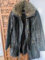 leren jas, Ophalen of Verzenden, Gedragen, Zwart