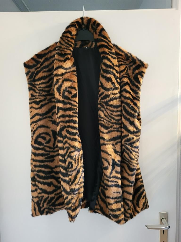 Shoeby Gilet Tijgerprint Maat L, Shoeby, Ophalen of Verzenden, Nieuw, Maat 42/44 (L)