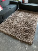 Vloerkleed. Hoogpolig. Bruin/beige. afm. 170x130 cm., Ophalen, Gebruikt, 100 tot 150 cm, Tijdloos