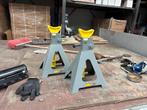 Assteunen set van 2 5400KG assteun krik, Ophalen, Zo goed als nieuw, Hydraulisch, Garagekrik