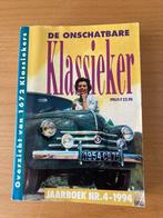 De Onschatbare Klassieker / jaarboek nr 4 - 1994, Boeken, Auto's | Boeken, Gelezen, Ophalen of Verzenden, Algemeen