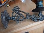 GAVE ANTIEKE BRONZEN WAND / OF PIANO KANDELAAR, Antiek en Kunst, Ophalen of Verzenden, Koper of Brons