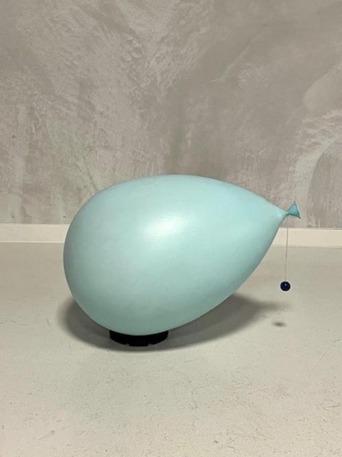 Balloon XL lamp Yves Christin vintage Bilumen lichtblauw, Huis en Inrichting, Lampen | Tafellampen, Gebruikt, Minder dan 50 cm