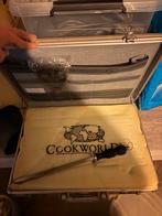 Cookworld Messenset in Koffer - Compleet!, Ophalen of Verzenden, Nieuw, Bestekset