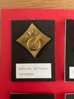 Aan en afvoer troepen embleem, Ophalen of Verzenden, Landmacht, Nederland, Embleem of Badge