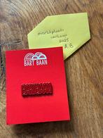 Bart Baan roodkleurige pin, Verzamelen, Ophalen of Verzenden