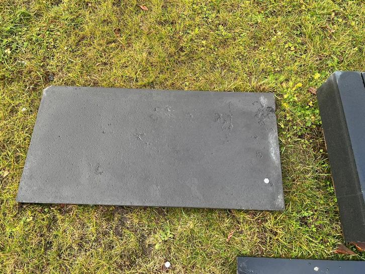 2 schellevis oudhollandse opsluitband antraciet, Doe-het-zelf en Verbouw, Dakpannen en Dakbedekking, Zo goed als nieuw, Dakpannen