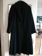 Vintage j70 mt 42 schitterende winterjas Haags Modehuis., Zwart, Maat 42/44 (L), Haags Modehuis, Ophalen of Verzenden