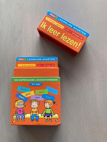 Educatief, leeskaartjes/-oefeningen beschikbaar voor biedingen