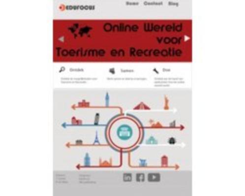 Online wereld voor Toerisme en Recreatie 9789462710504, Boeken, Studieboeken en Cursussen, Zo goed als nieuw, HBO, Beta, Verzenden