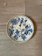 Vintage Blauw Bloemen Bordje, Antiek en Kunst, Antiek | Keramiek en Aardewerk, Ophalen