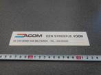 sticker Leger ACOM een streepje vóór  CNV Bond *, Verzamelen, Stickers, Ophalen, Zo goed als nieuw