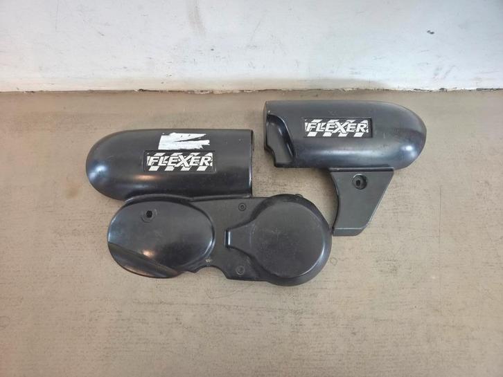 Tomos A35/A52/A55/Pack'R/Flexer Zij Kappen Zwart Origineel, Motoren, Accessoires | Overige, Gebruikt, Ophalen of Verzenden