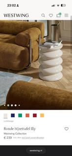 Ronde bijzettafel Illy van Westwing, Minder dan 55 cm, Gebruikt, Rond, Ophalen