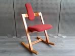 (Nr: 2) 1x Stokke / Variér Pendulum (Steenrood), Zeer Mooi!, Huis en Inrichting, Stoelen, Gebruikt, Ophalen of Verzenden, Metaal