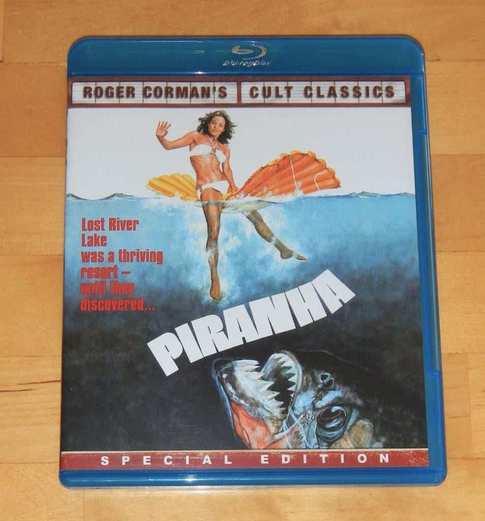 blu ray - Piranha 1978 - Joe Dante - horror - regio A, Cd's en Dvd's, Blu-ray, Ophalen, Zo goed als nieuw, Horror