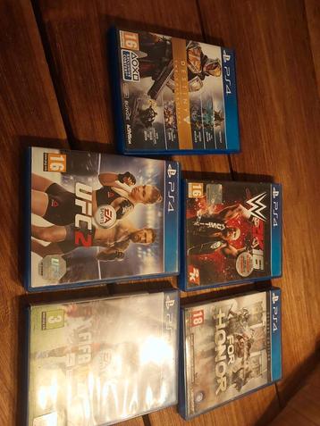 PS4 Games - UFC 2, Destiny, FIFA, WWE, For Honor beschikbaar voor biedingen