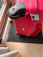 Mooie Roze Harde Koffer, Sieraden, Tassen en Uiterlijk, Koffers, Ophalen, Gebruikt, 50 tot 60 cm, Hard kunststof