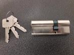 Van Nelfen cilinderslot, Ophalen of Verzenden, Zo goed als nieuw, Rvs, Slot
