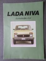 Lada Niva 2121 1985 Brochure, Ophalen of Verzenden, Overige merken