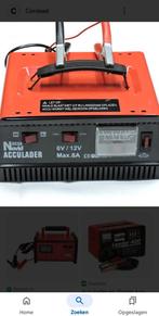 Novid Acculader 6/12volt, Ophalen of Verzenden