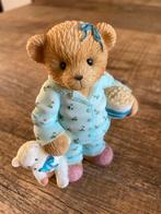 Cherished teddies beeldje. Beertje in pyama. Norma, Verzamelen, Beren en Cherished Teddies, Ophalen of Verzenden, Zo goed als nieuw