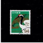 vogel Japan, Postzegels en Munten, Ophalen of Verzenden, Dier of Natuur, Gestempeld