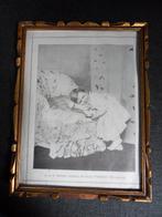 afbeelding Prinses Juliana op 2e verjaardag in oud lijstje, Ophalen of Verzenden, Gebruikt, Kaart, Foto of Prent