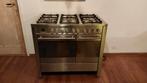 M System (Boretti) 90cm Gasfornuis met Dubbele Oven - 6 Pits, Witgoed en Apparatuur, Fornuizen, Ophalen, Gebruikt, 60 cm of meer