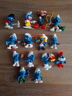 14 smurfen, Verzamelen, Verschillende Smurfen, Ophalen of Verzenden, Poppetje, Figuurtje of Knuffel, Zo goed als nieuw