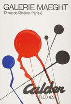 1968 Alexander Calder Galerie Maeght (litho) 'Fleches', Antiek en Kunst, Kunst | Litho's en Zeefdrukken, Verzenden