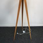 Zuiver Tripod Vloerlamp | Design Lamp | Wit / Hout | Lampen, Hout, Gebruikt, -, -