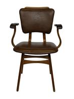Vintage eetkamerstoel armleuningen jaren 60 design skai