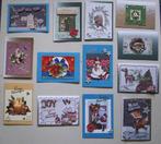 Set 25x zelfgemaakte kerstkaarten / wenskaarten kerst (e), Verzenden, Nieuw, Kerst