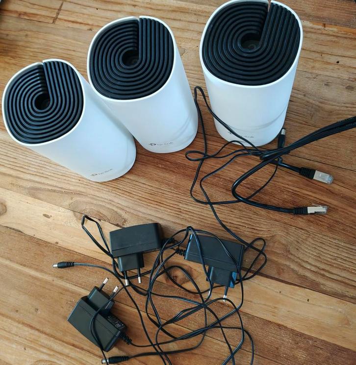 TP-Link Deco M4 Mesh WiFi Systeem (3 stuks), Computers en Software, Routers en Modems, Gebruikt, Router, Ophalen