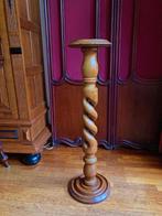 Antiek plantenstandaard met gedraaide voet 99 cm hoog, Ophalen