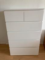 Witte ladekast als nieuw!, Ophalen, 5 laden of meer, 100 tot 150 cm, 50 tot 100 cm
