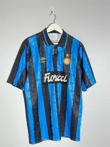 Bergkamp inter milan voetbalshirt beschikbaar voor biedingen