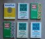 Nog 4 nieuwe woordenboeken Noors Grieks Zweeds en Kroatisch, Ophalen of Verzenden, Nieuw, Overige talen