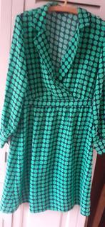 Groene stippen jurk, Kleding | Dames, Ophalen of Verzenden, Zo goed als nieuw, Groen