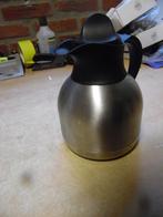prima RVS koffiekan thermoskan theekan 1 liter thermos, Ophalen, Zo goed als nieuw