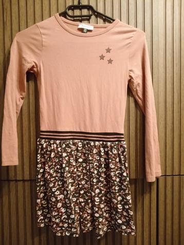 True Spirit roze donkerblauw jurk maat 128-134 beschikbaar voor biedingen