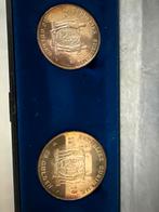 Zilveren munten set Suriname 1976, Ophalen of Verzenden, Setje, Zilver