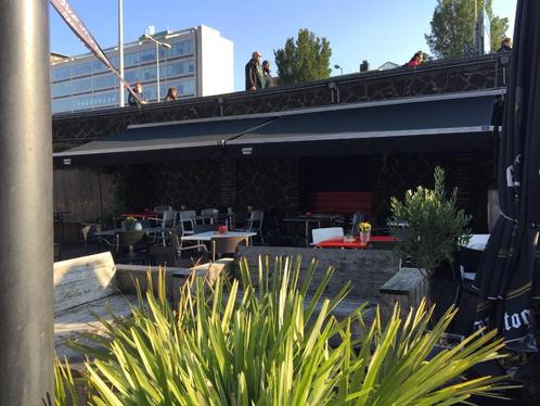 Zonnescherm en Rolluik Reparatie Amsterdam / RRA Rolluiken, Tuin en Terras, Zonneschermen, Nieuw, Knikarmscherm, 300 cm of meer