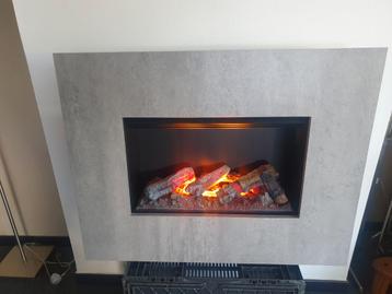 Dimplex Nissum Concrete L waterdamp haard optimyst  beschikbaar voor biedingen